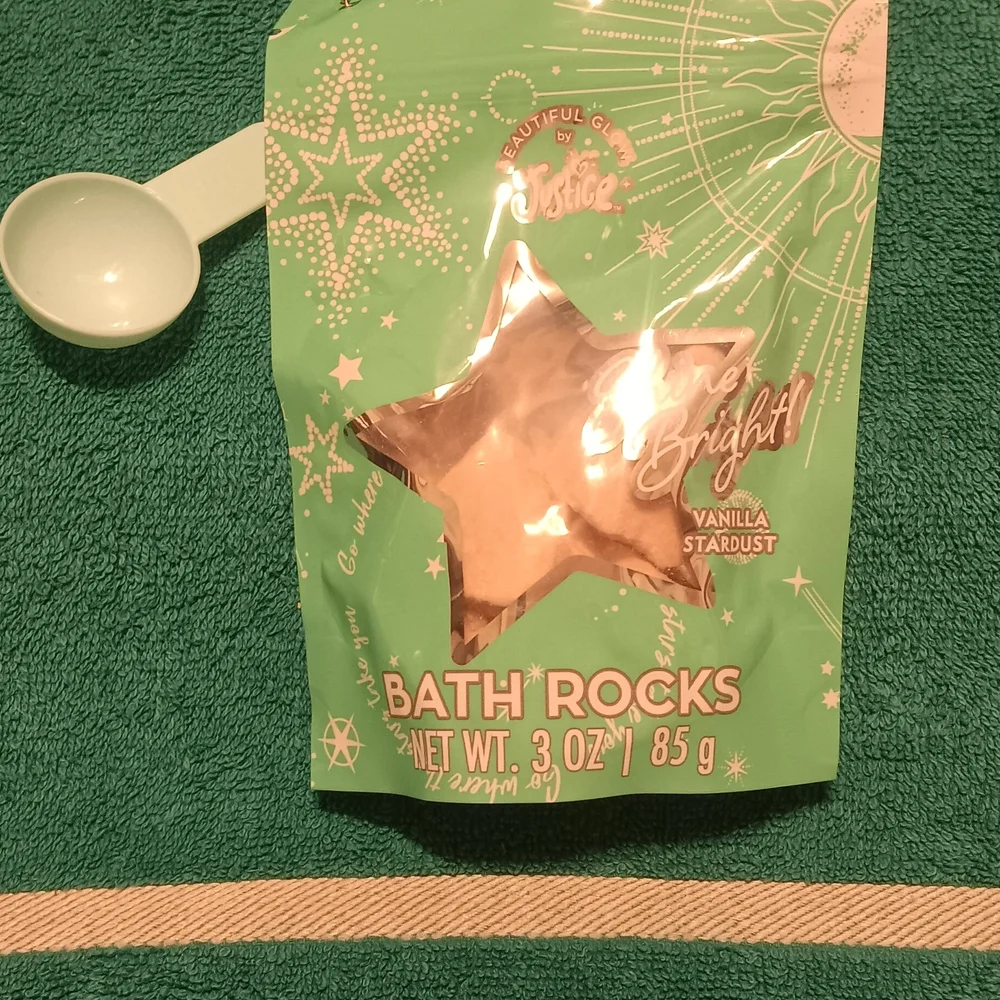 Justice Vanilla Stardust Bath Rocks